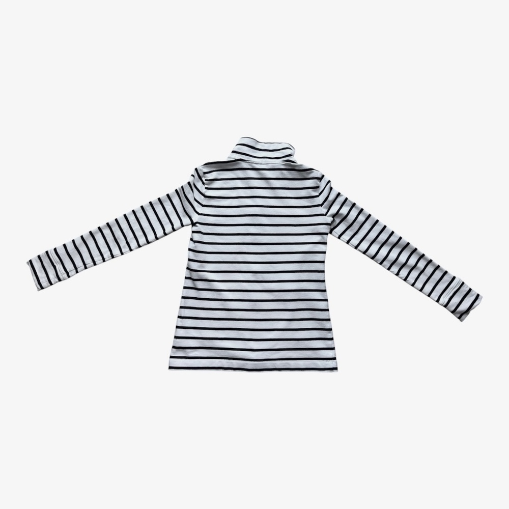 Lilly Pulitzer Women's Zip-Up Jacket, Navy Striped, Cotton, Size XXS - Picture 4 of 8